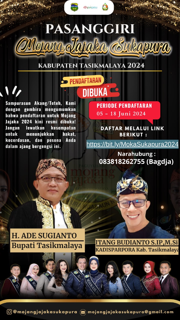 Pasanggiri Mojang Jajaka Sukapura Kabupaten Tasikmalaya 2024